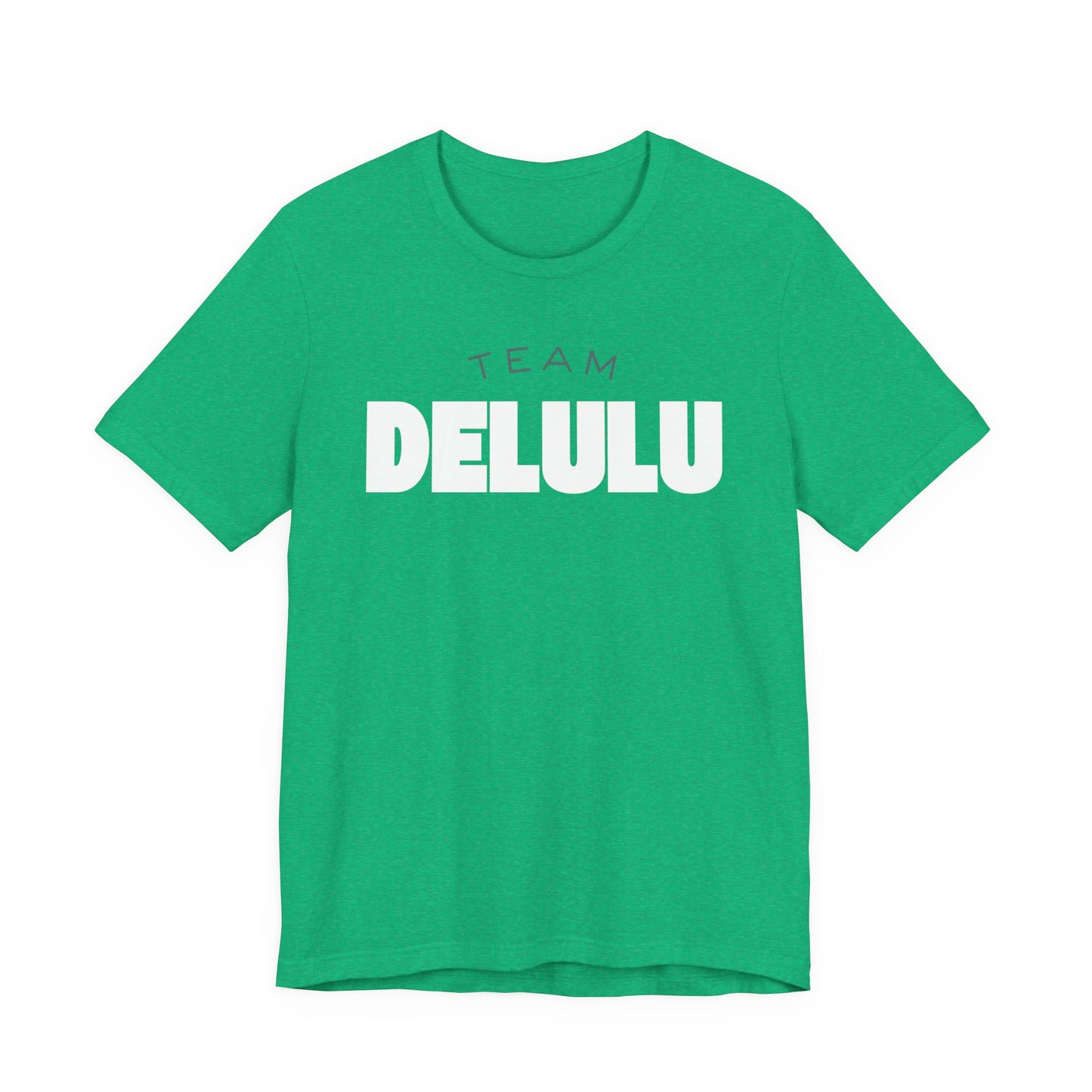 Team Tee — "Delulu Is the Solulu" Banana Peel Graphic T‑Shirt