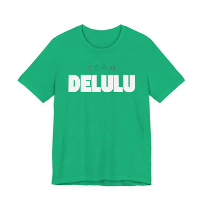Team Tee — "Delulu Is the Solulu" Banana Peel Graphic T‑Shirt