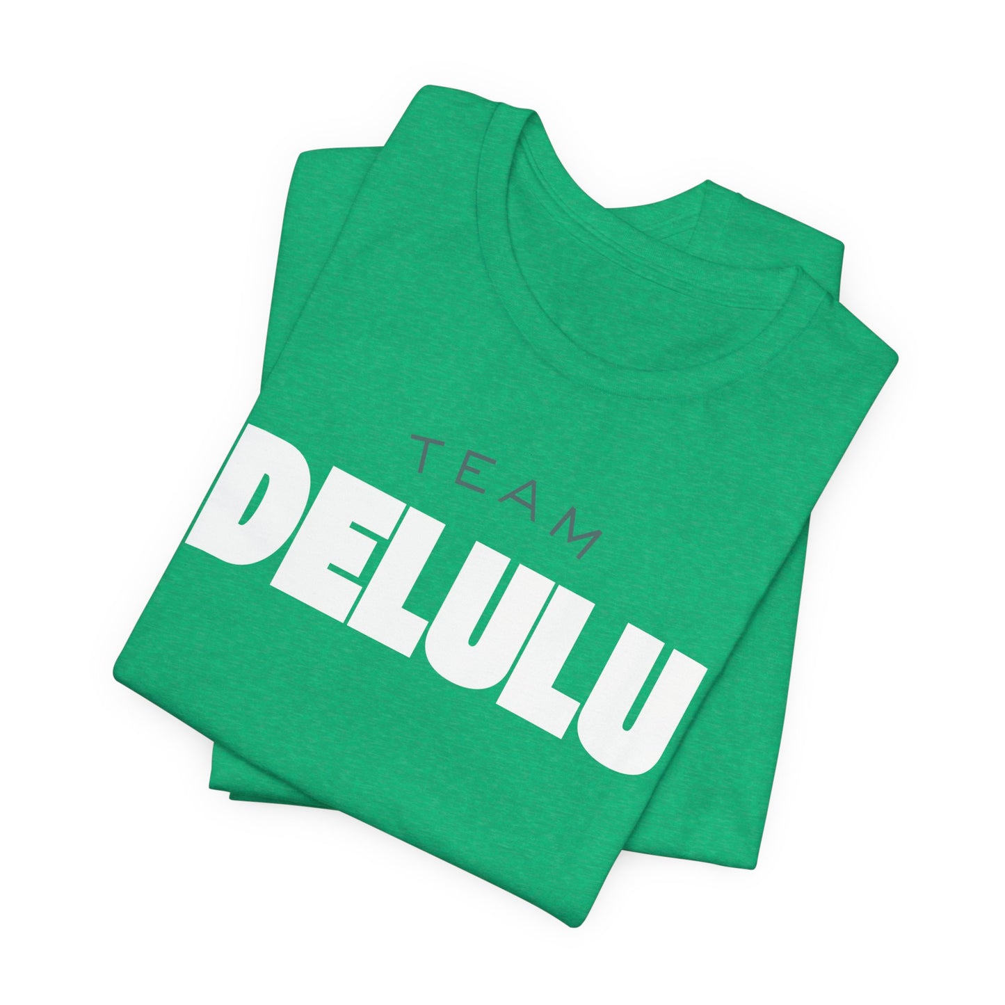 Team Tee — 'Delulu Is the Solulu' Graphic T-Shirt with Banana Peel Design