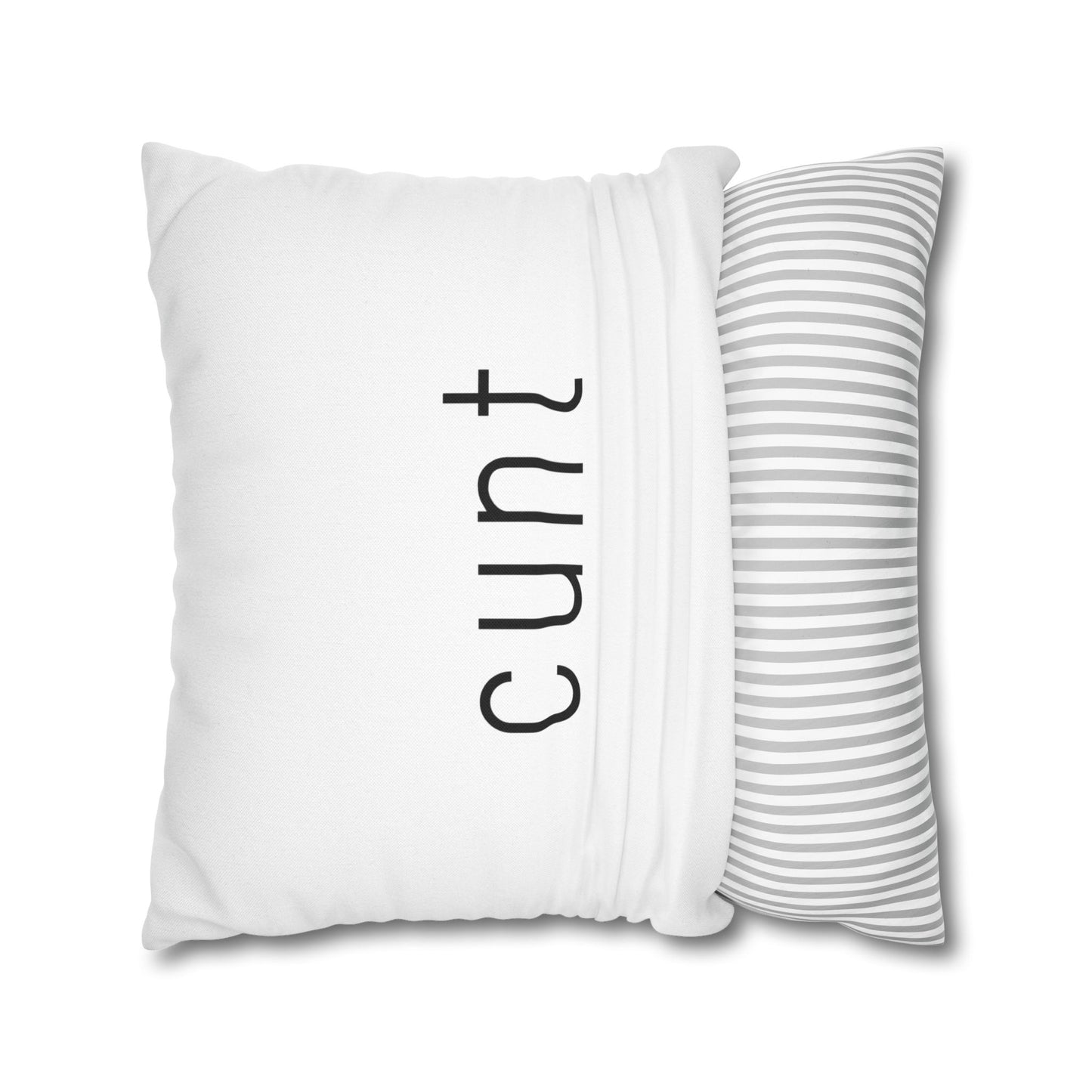 C Word Pillow Cover