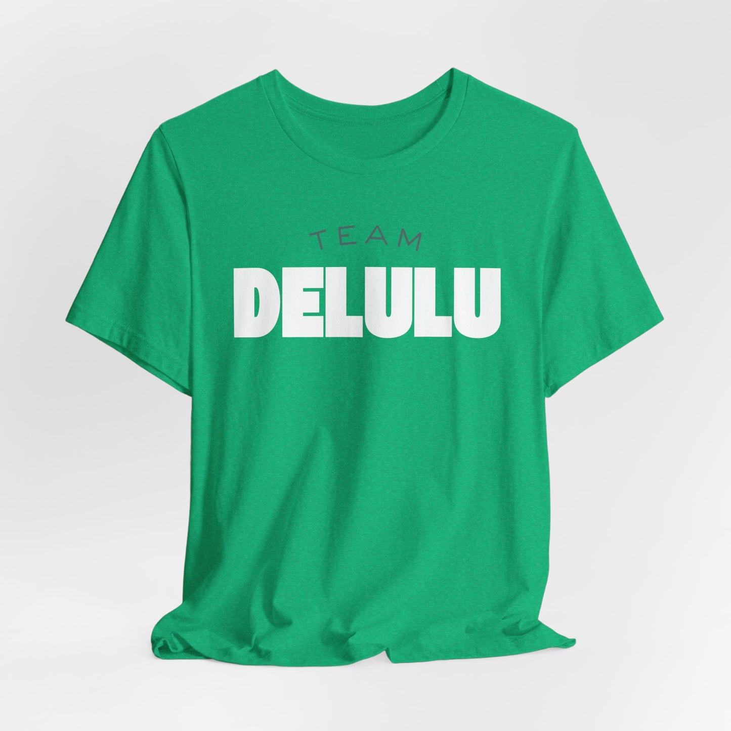 Team Tee — "Delulu Is the Solulu" Banana Peel Graphic T‑Shirt