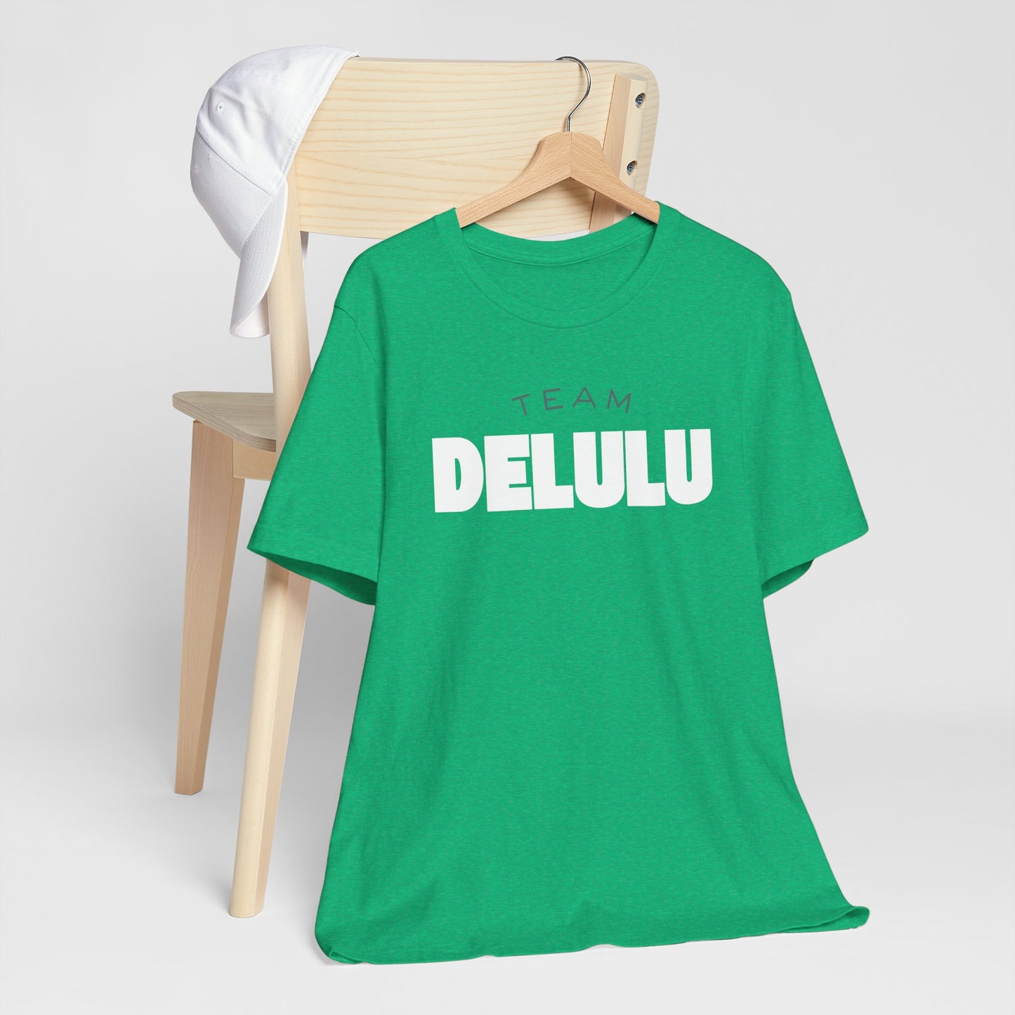 Team Tee — 'Delulu Is the Solulu' Graphic T-Shirt with Banana Peel Design