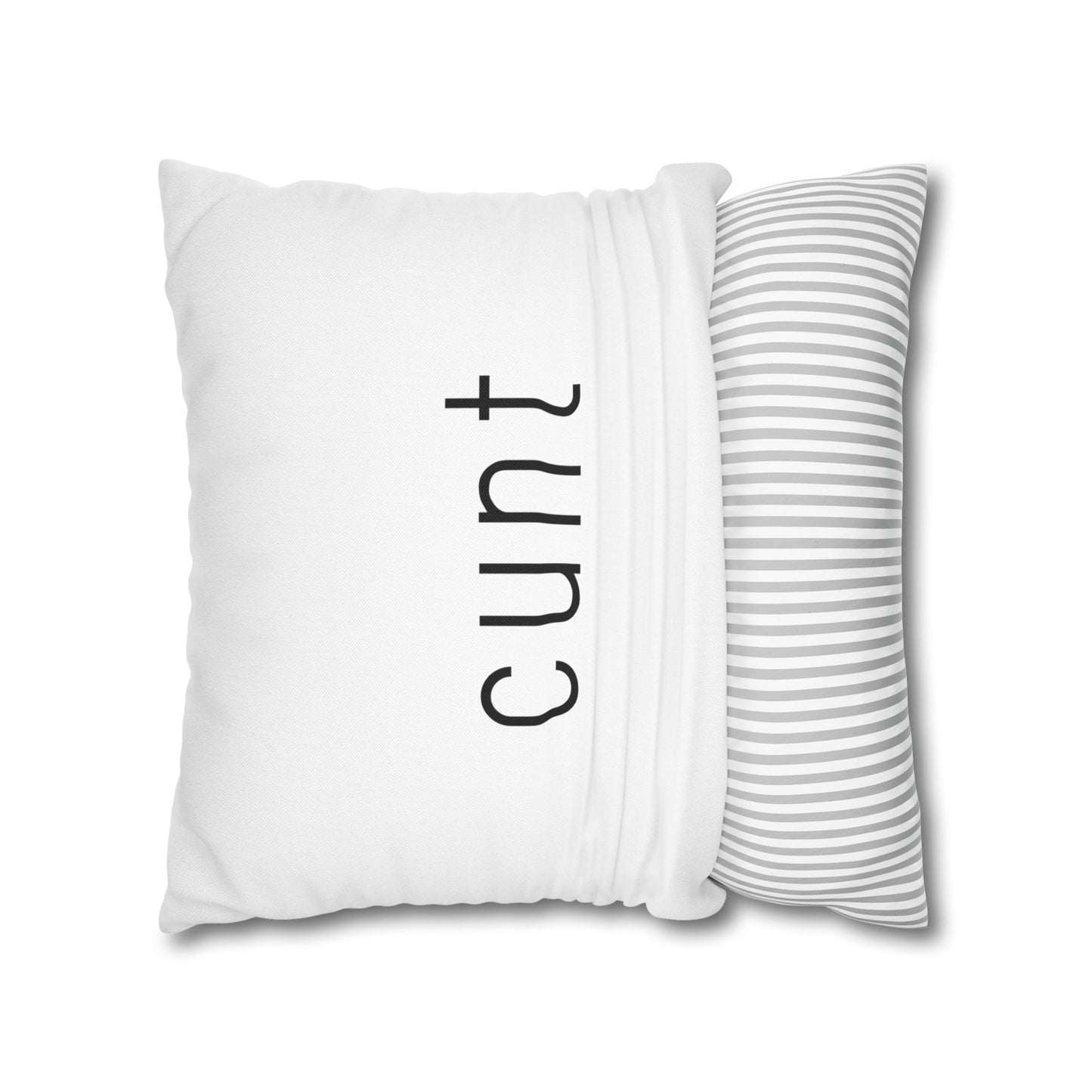 C Word Pillow Cover