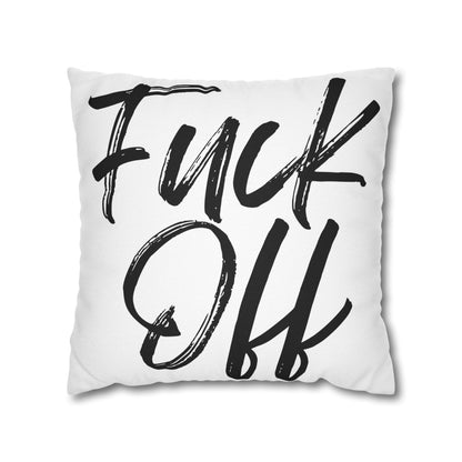 F Off Pillow Cover