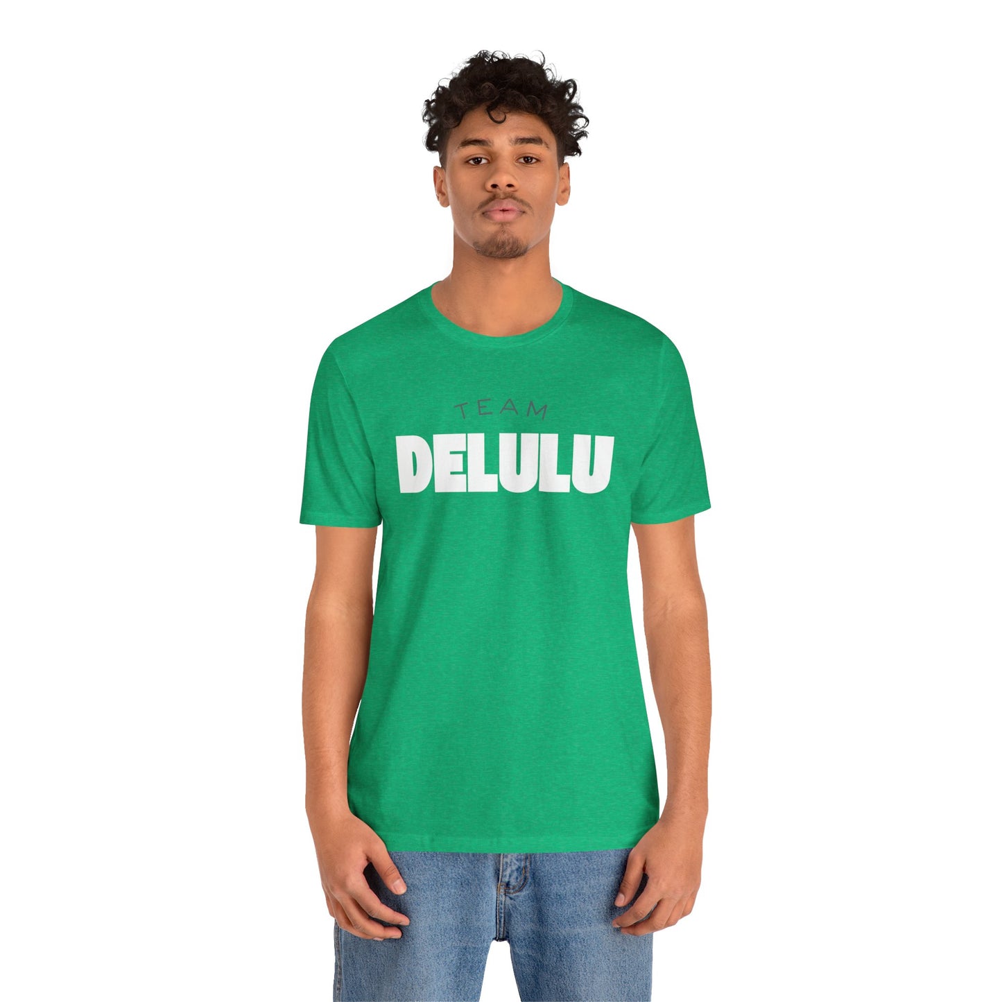 Team Tee — 'Delulu Is the Solulu' Graphic T-Shirt with Banana Peel Design