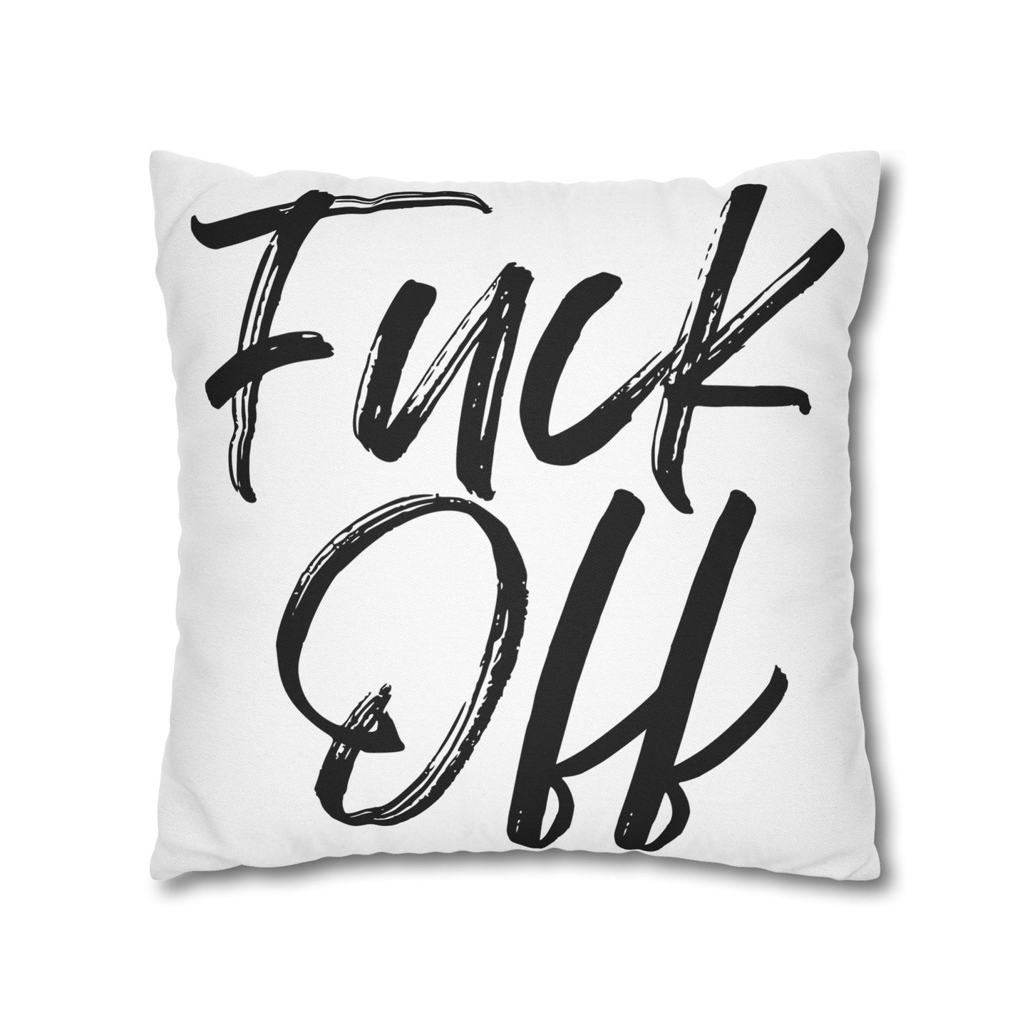 F Off Pillow Cover
