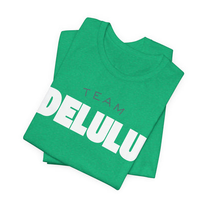Team Tee — "Delulu Is the Solulu" Banana Peel Graphic T‑Shirt